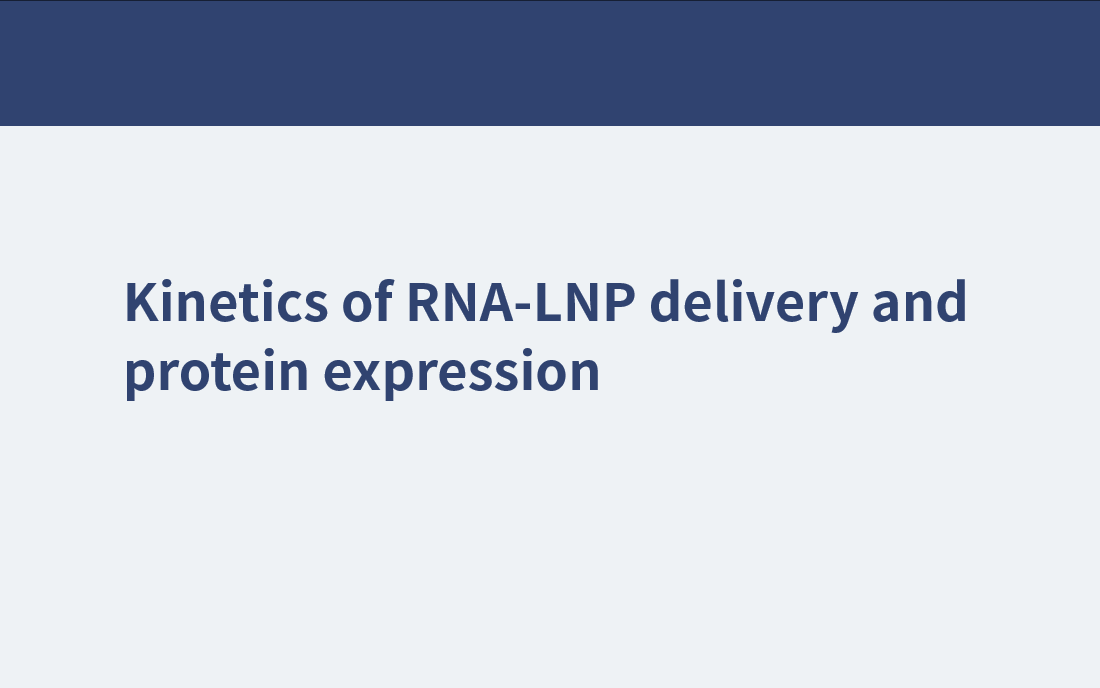RNA-LNP傳遞和蛋白表達(dá)動(dòng)力學(xué)